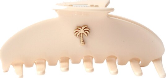 Hair clips Fan Palm Hair Clips Ivory