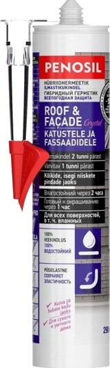 Penosil Roof & Facade Elastisk Fugemasse Transparent