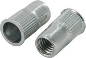 Ejot 414121 Blindnaglemutter FS åpen, M5, 0.25-3.0, 500 stk M5 500 stk, Innfesting