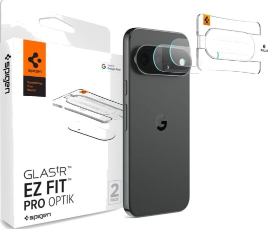 Spigen Optik Pro Skjermbeskytter for Google Pixel 11 Pro - 2-Pack Gjennomsiktig og Ripebestandig