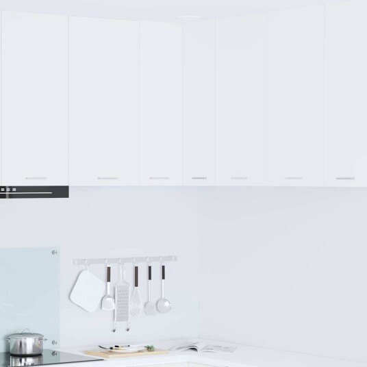 Hengende skap Riga Hvit 57 x 57 x 80 cm Konstruert tre Hengende skap Riga Hvit 57 x 57 x 80 cm Konstruert tre