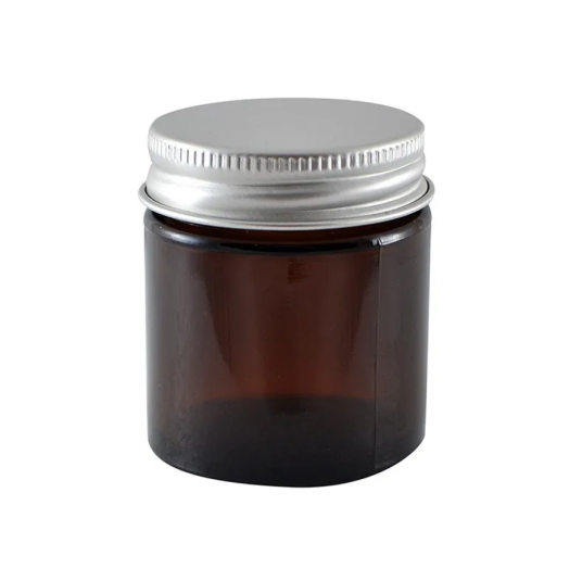 Sunvita brun glasskrukke m/aluminiumlokk 30 ml Sunvita brun glasskrukke m/aluminiumlokk 30 ml