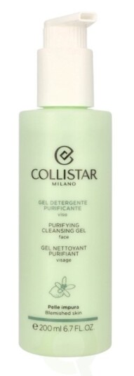 Collistar Purifying Cleansing Gel 200 ml