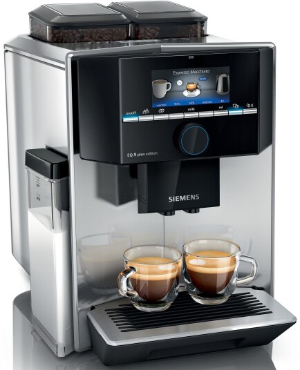 Siemens EQ9+ kaffemaskin TI9573X7RW Siemens EQ9+ kaffemaskin TI9573X7RW