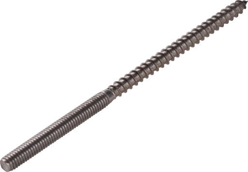 M6 x 120 mm skulderskrue - A2