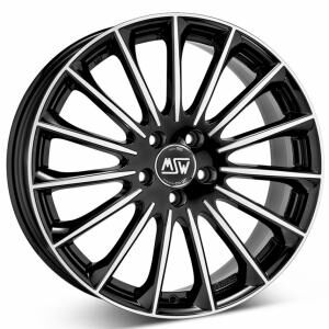 MSW 30 Gloss Black Full Polished 8.5x19 5x112 ET28 B73.1