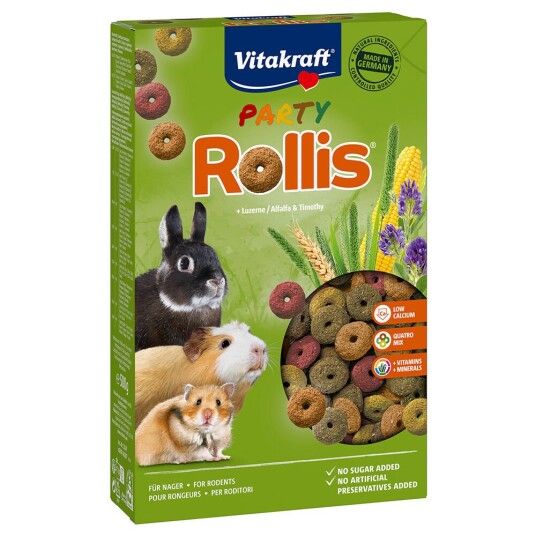 Vitakraft Rollis Party Til Gnagere 500 G Vitakraft Rollis Party Til Gnagere 500 G