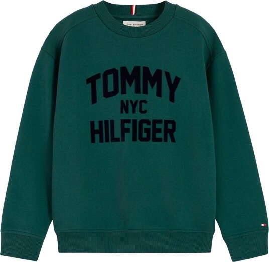 Tommy Hilfiger Collegegenser - Landlig Green - Tommy Hilfiger - 4 år (104) - Collegegenser - Grønn