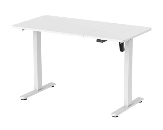 MaxMount Hev- og senkbare Skrivebord (1200X600) - Hvit