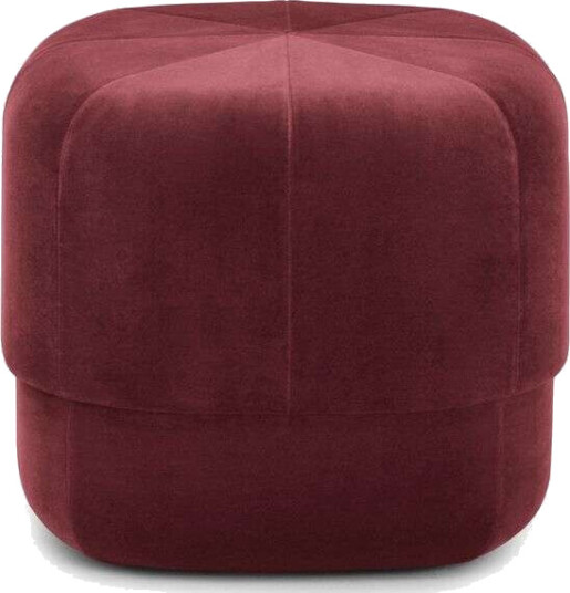 Normann Copenhagen - Circus Pouf Small Dark Red Normann Copenhagen