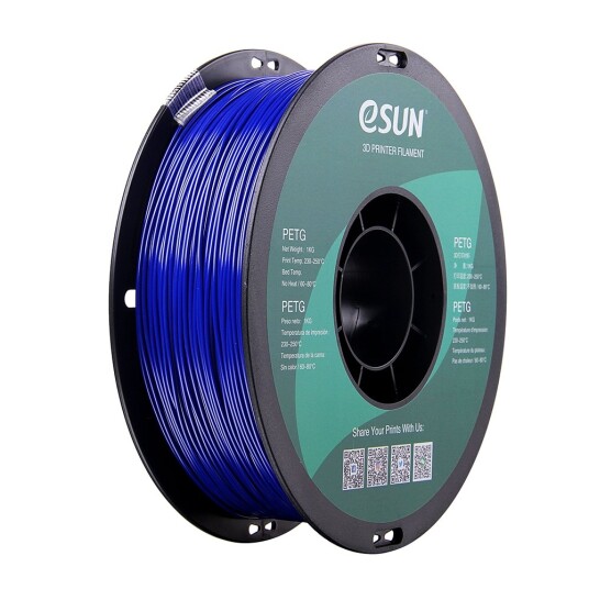 eSUN PETG 1.75mm 1kg - Solid Blue