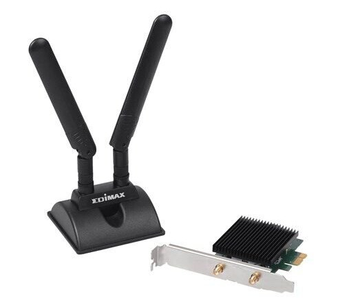 Edimax AX3000 Wi-Fi 6 Dual Band 802.11ax & Bluetoo Edimax AX3000 Wi-Fi 6 Dual Band 802.11ax & Bluetoo