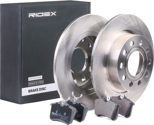 Bremseskiver og klosser RIDEX 3405B0011