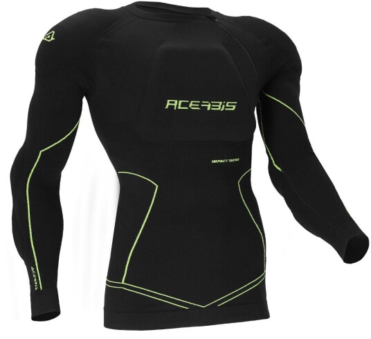 Acerbis Density Protector jakke S M Svart Gul Acerbis Density Protector jakke S M Svart Gul