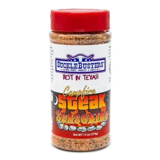 SuckleBusters Campfire Steak Seasoning | Ekte Texas Biffkrydder