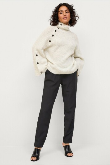 Saint Tropez Bukser Celestsz Pants Svart Saint Tropez Bukser Celestsz Pants Svart