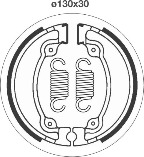 Bremsesko sett sbs 2026