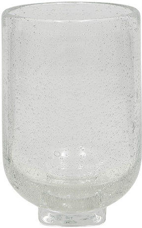 Oyoy Kuki Hurricane Lyslykt i Glass med Bobler H12 cm