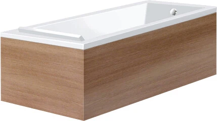 Duravit Møbelpanel til badekar 1800x800 mm, for 3 sider, Middelhavs Eik Duravit Møbelpanel til badekar 1800x800 mm, for 3 sider, Middelhavs Eik