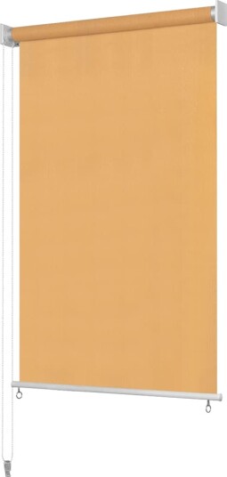 vidaXL Utendørs rullegardin 85 (B) x 140 (H) cm beige vidaXL Utendørs rullegardin 85 (B) x 140 (H) cm beige