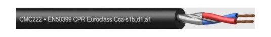 Procab-Kabel Procab Cmc222-Cca/1 Balansert Mikrofonkabel - Flex 2 X 0,34 Mm2 - 22 Awg - En50399 Cpr Eurocl