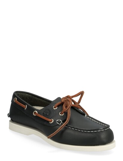 Timberland Classic Boat Boat Shoe Navy Full Grain Navy 40