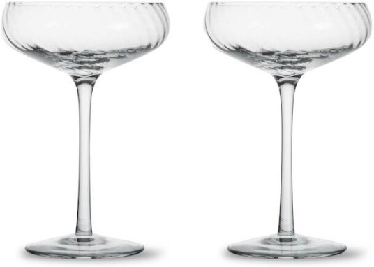 Byon Opacity champagneglass Coupe 30 cl 2-pk Klar
