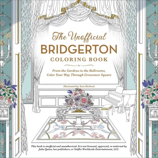 The Unofficial Bridgerton Coloring Book Av Sara Richard