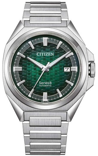 Citizen Herreklokke NB6050 51W Series 8 Grønn/Stål Ø40.1 mm Citizen Herreklokke NB6050 51W Series 8 Grønn/Stål Ø40.1 mm