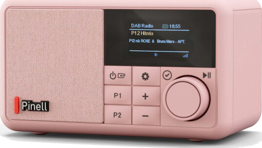 Pinell Compact digitalradio Primerose pink Pinell Compact digitalradio Primerose pink
