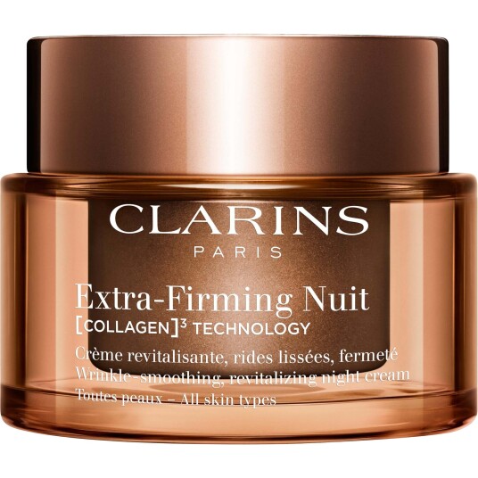 Clarins Extra-Firming Nattkrem 50 ml for Alle Hudtyper - Rynkeutglattende og Oppstrammende