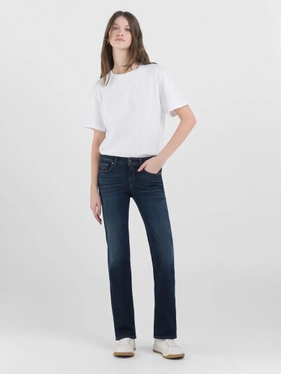 Replay New Luz Bootcut Trousers Bootcut - Blue - 30 x 32