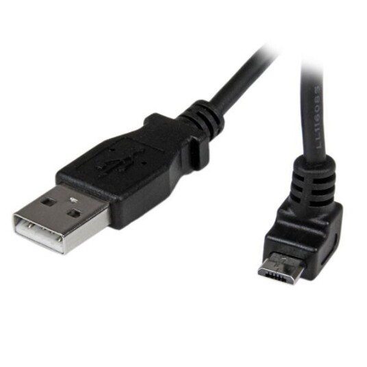 STARTECH 2m Micro USB Cable - A to Up Angle Micro B