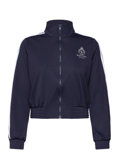 Sporty & Rich Crown Tennis Elio Track Jacket Navy XS Sporty & Rich Crown Tennis Elio Track Jacket Navy XS