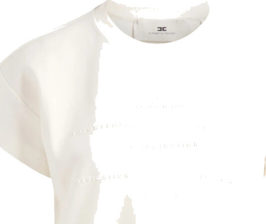 Elisabetta Franchi Dame Topper Hvit L,