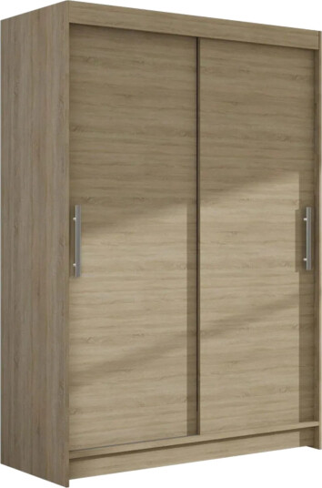 Estella Garderobe 120 cm Skyvedører - Eik