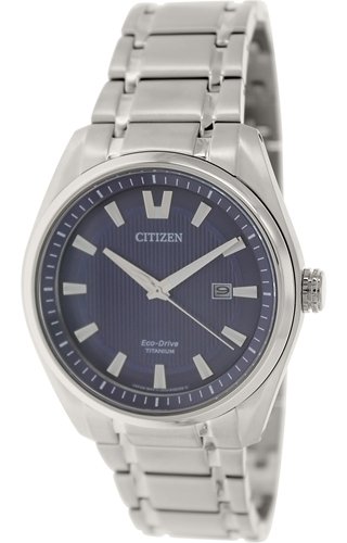 Citizen Herreklokke AW1240 57L Titanium Blå/Titan Ø43 mm Citizen Herreklokke AW1240 57L Titanium Blå/Titan Ø43 mm