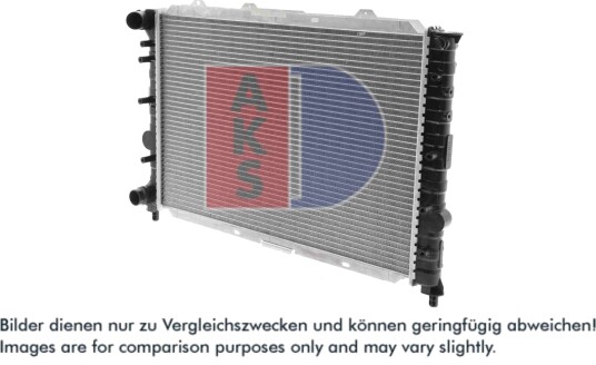 AKS DASIS 010330N Radiator motorkjøling