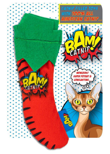 Bam! Toy With Catnip 16 cm Pepper (503319002034) Bam! Toy With Catnip 16 cm Pepper (503319002034)
