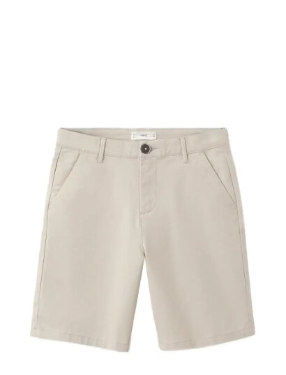 Mango Cotton Bermuda Shorts Beige 13 14 Mango Cotton Bermuda Shorts Beige 13 14