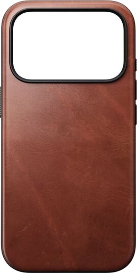 Nomad Modern Horween lærdeksel for iPhone 17 Pro Olde Dublin Nomad Modern Horween lærdeksel for iPhone 17 Pro Olde Dublin