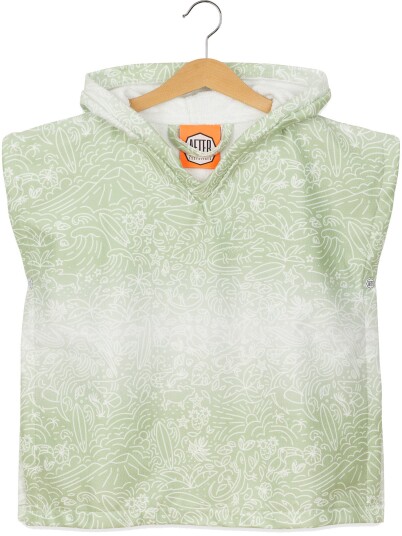 After Essentials Baby Snap-Button Poncho Pura Vida
