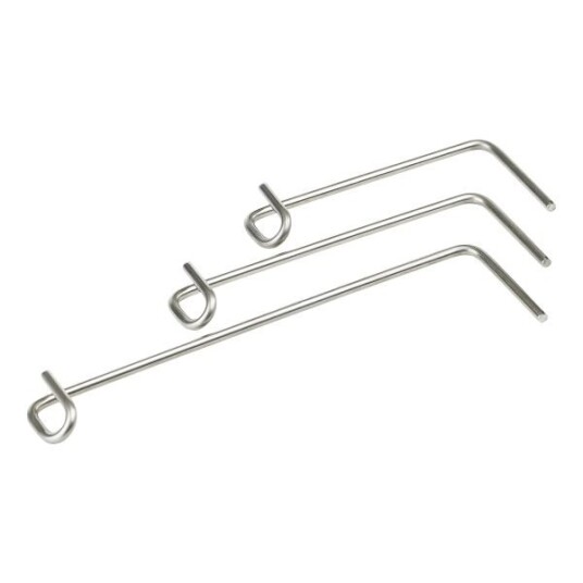 Joma 0144125 Murkrampe NR 1 åpen øgle 500-pakning 4 x 50 x 125 mm Innfesting