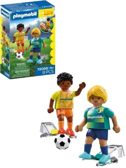 Playmobil Mylife Fotballspillere Med Ball 72058
