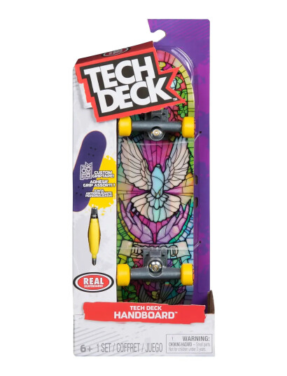 Maki Tech Deck Handboard 27cm Real Skateboards Purple One Size Maki Tech Deck Handboard 27cm Real Skateboards Purple One Size