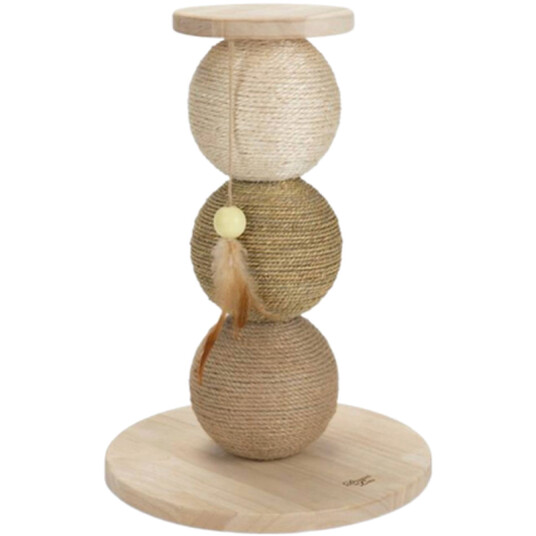 Skrapekuler Av Tre Elio Brown 48 cm