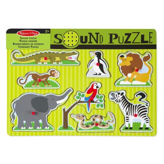 Melissa & Doug - Zoo Animals Sound Puzzle 50215 Melissa & Doug - Zoo Animals Sound Puzzle 50215