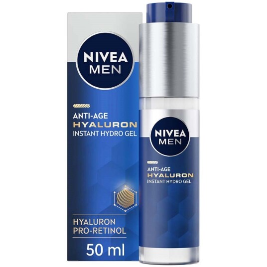 Nivea Men Anti-Age Hyaluron Face Moisturising Gel 50 ml Ansiktsgel