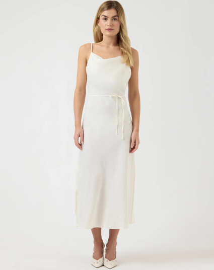 YAS Yasthea Strap Long Dress S. Noos White 42