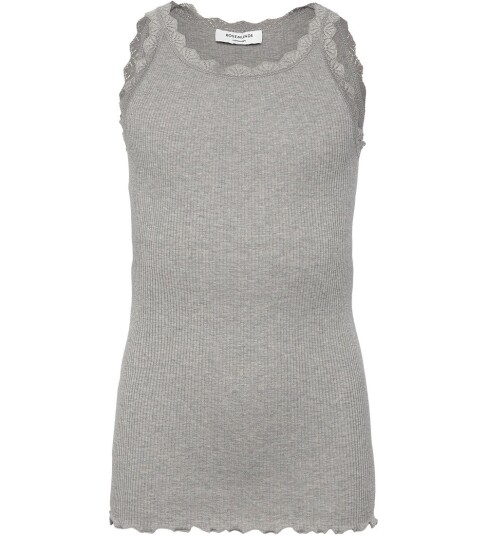 Rosemunde Kids Rkbalta Modal Sl Lace Top Grey 176